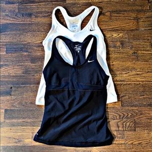 Set of 2 Nike Dri Fit Tops